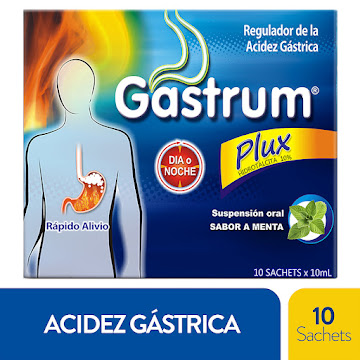 Gastrum Plux Hidrotalcita 10% 10 ml x 10 Sachets  