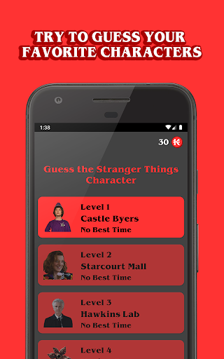 Screenshot Guess Stranger Things Characte