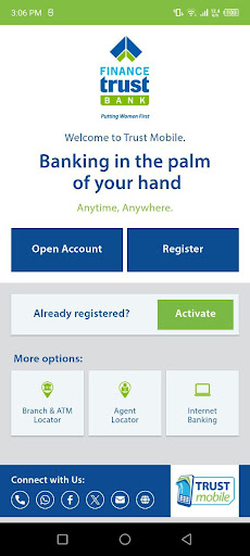 Screenshot Finance Trust Bank