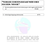 Dietlicious menu 3