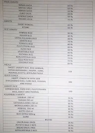 Malkudi Kitchen menu 1