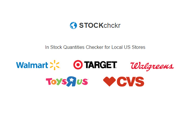 STOCKchckr - How Many Units on the Shelf chrome extension