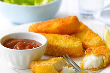 Curried Parmesan Fish Fingers