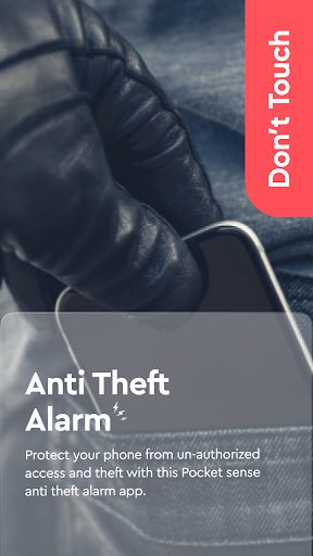 Screenshot Anti-theft alarm : Don't touch