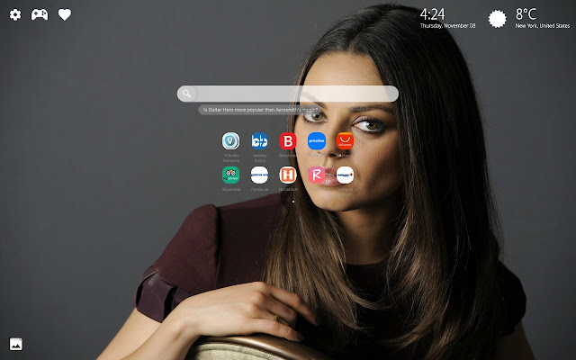 Mila Kunis 4K Wallpapers New Tab