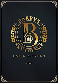 Barrys Sky Lounge menu 1