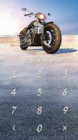 AppLock Theme Motorcycle Screenshot