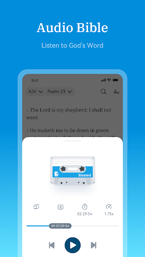Screenshot Blessed - Daily Verse & Prayer