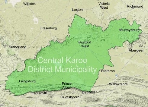 The Central Karoo District Municipality's 38,854 square kilometres were home to just 71,000 people in the 2011 census.