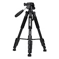 Vinetteam Chân Máy Chụp Ảnh, Máy Quay Phim Tripod Zomei Q310 / Q111 Hợp Kim Nhôm Chống Rung Có Thể Kéo Dài 170Cm Trọng Tải Tối Đa 10Kg - Hàng Chính Hãng