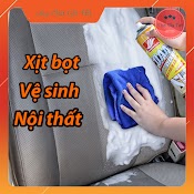 Chai Xịt Bọt Vệ Sinh Làm Sạch Nội Ngoại Thất Ô Tô Haoshun Foam 650Ml