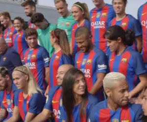 Le Barça innove pour sa photo officielle ! 