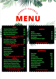 Deadfit Cafe & Co. menu 2