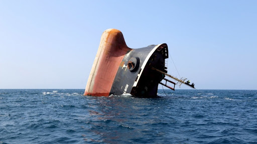 According to DE-CIX, the damage to the undersea cables was caused by a freighter's anchor, which the Houthi rebels attacked before sinking the ship.