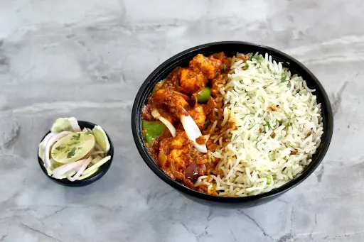 Paneer Kadai Rice Bowl