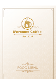 D'aromas Coffee menu 1