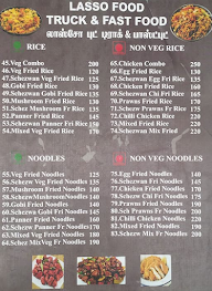 Lasso Indian - Chinese menu 1