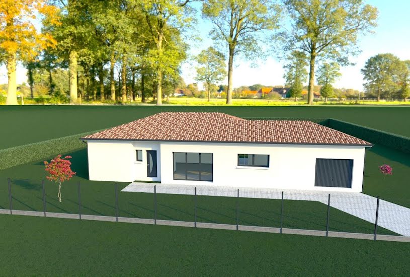  Vente Terrain + Maison - Terrain : 800m² - Maison : 83m² à Carcarès-Sainte-Croix (40400) 