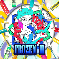 Mandala Elsa Princess Coloring