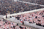 A general view during the funeral of former Pope Benedict in St. Peter's Square at the Vatican, January 5, 2023. 