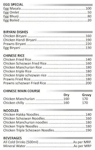 Rasoi Kamaal menu 2