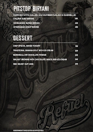 Club Roadies menu 8