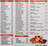 Fresh Juice & Snacks menu 4