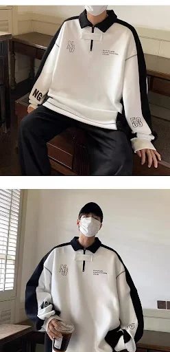 Title 5, Maglione da uomo stile americano per coppia, ca...