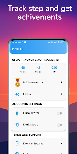 Screenshot Step Counter - Health Tracker