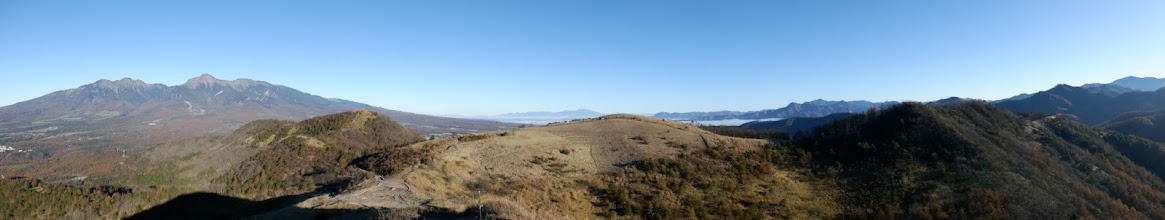 飯盛山からパノラマ（北側）