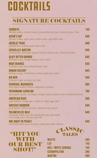 The Brewhive menu 4