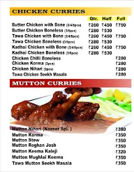 Nazeer Foods menu 4