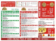 Chicago Pizza menu 1