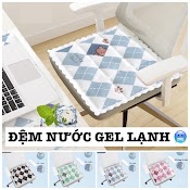 Lót Ghế Ngồi Văn Phòng Dạng Nệm Nước Hình Vuông Mát Lạnh Dễ Làm Sạch Liminho Shop