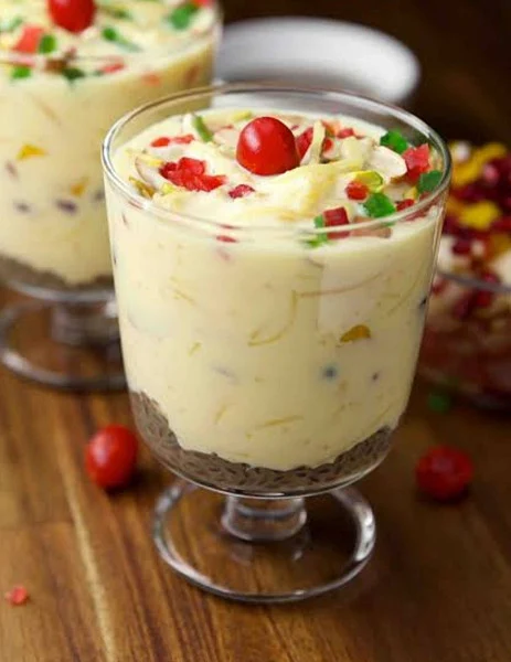 Creamy Custurd Falooda With Cream & Ice-Cream(500Ml)