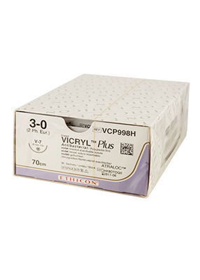 Vicryl Plus 3/0 V-7 70cm VCP998H