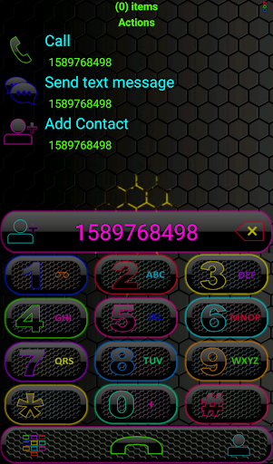 Theme Space Colors RocketDial