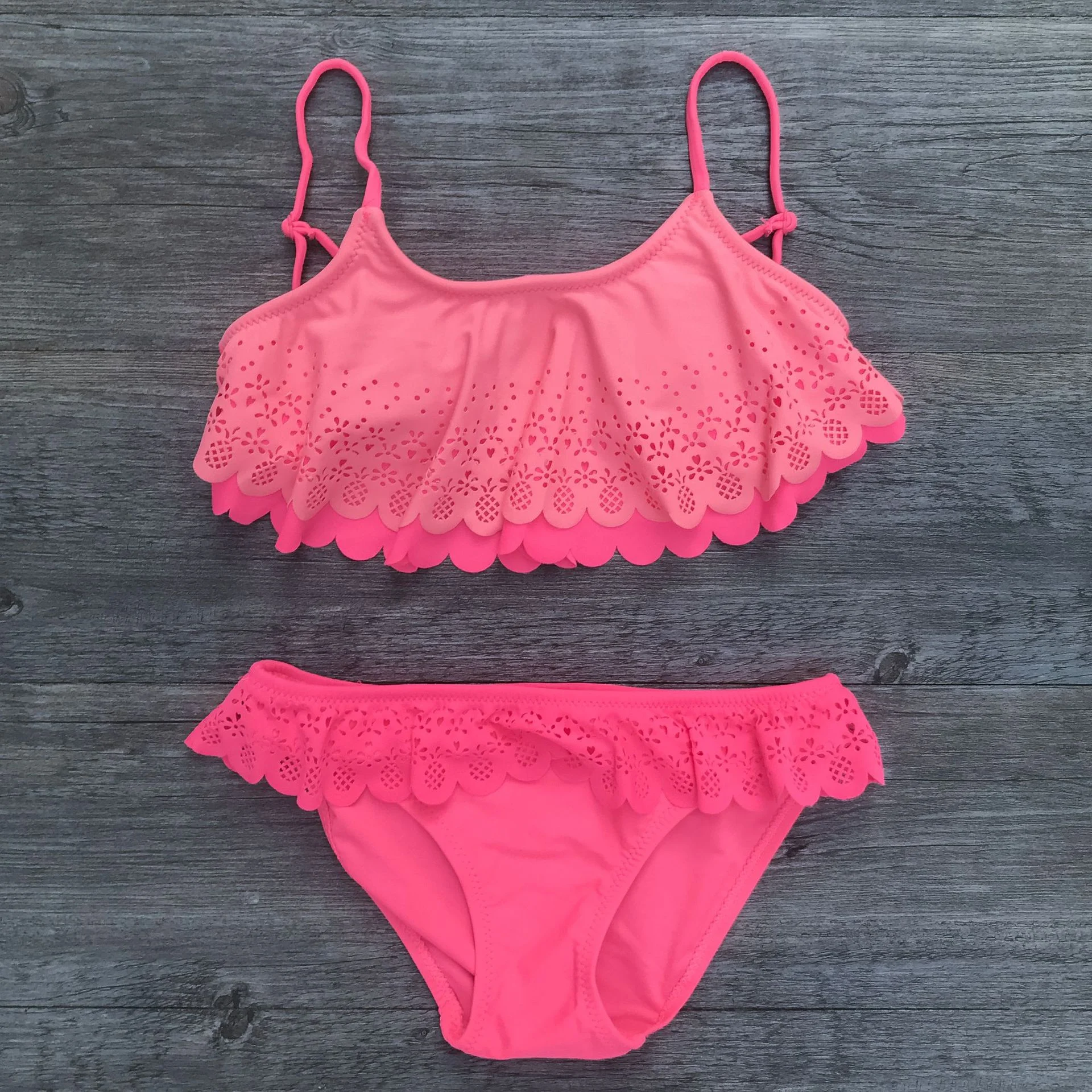 Title 2, Bikini à volants ajouré pour fille Profitez de ...