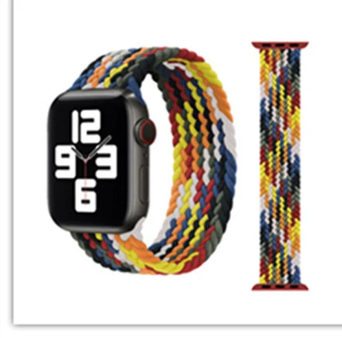 Pleteni Apple Watch kaiš, kompatibilan sa Apple-om. Uživajte u udobnosti i stilu sa ovim elegantnim i izdržljivim iWatch kaišem.
