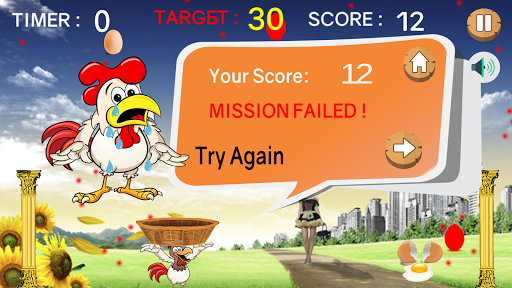 Invaders Chicken Eggs Egg Catcher