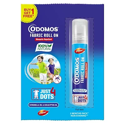 Odomos Mosquito Repellent - Fabric Roll-on - 8 ml