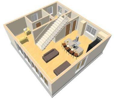 3D House Plan