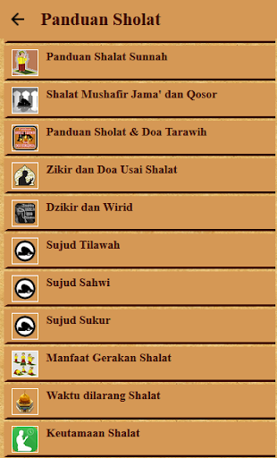 Panduan Sholat + Doa dan Wirid