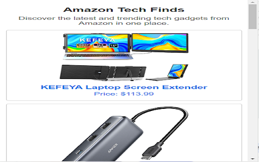 Amazon Tech Finds