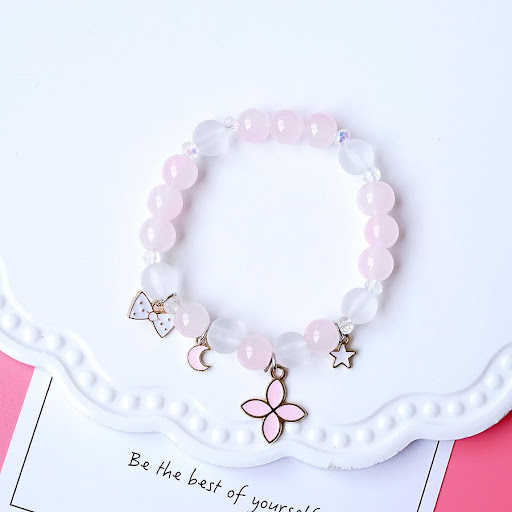 Title 1, Womens Fashion Temperament Crystal Bead Bracel...