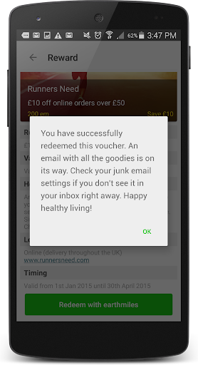 免費下載健康APP|Earthmiles - Fitness Rewards app開箱文|APP開箱王