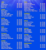 The heaven cafe & restaurant menu 1