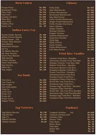 Cheran Kitchen menu 2