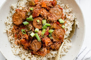 Slow Cooker Chicken and Sausage Creole