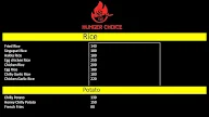 Hunger Choice menu 1